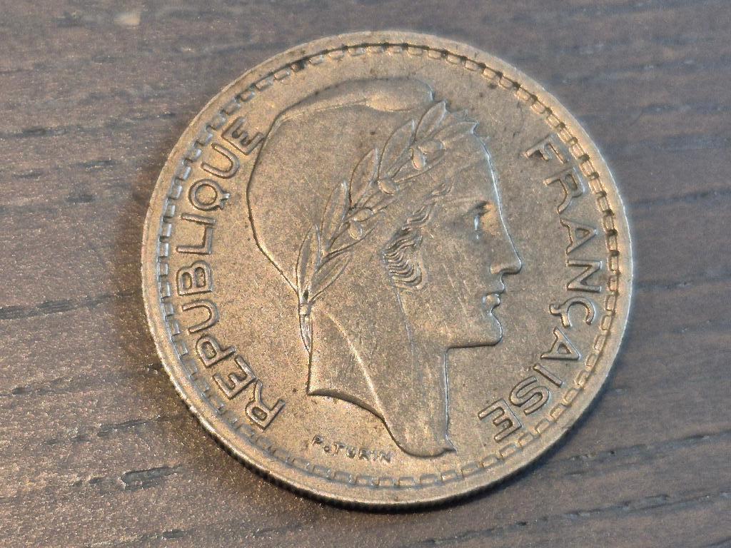 RF frappe médaille 1948 pièce de 10 francs, Enlèvement ou Envoi, France