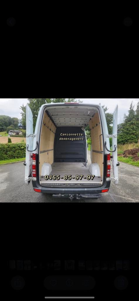 Camionette déménagement ( verhuizen ), Offres d'emploi
