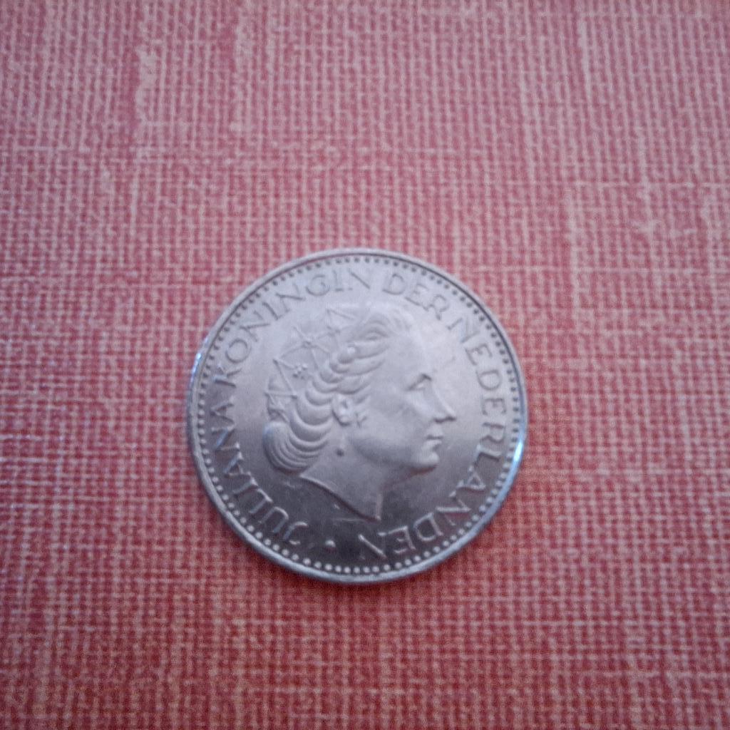 1 Gulden - Juliana - Nederlands, Ophalen of Verzenden, Overige landen