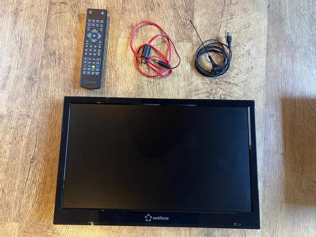 TV 12V Renkforce 18,5" HD Ready, TV, Hi-fi & Vidéo, Télévisions, Utilisé, LCD, 40 à 60 cm, HD Ready (720p), Autres marques, Enlèvement ou Envoi