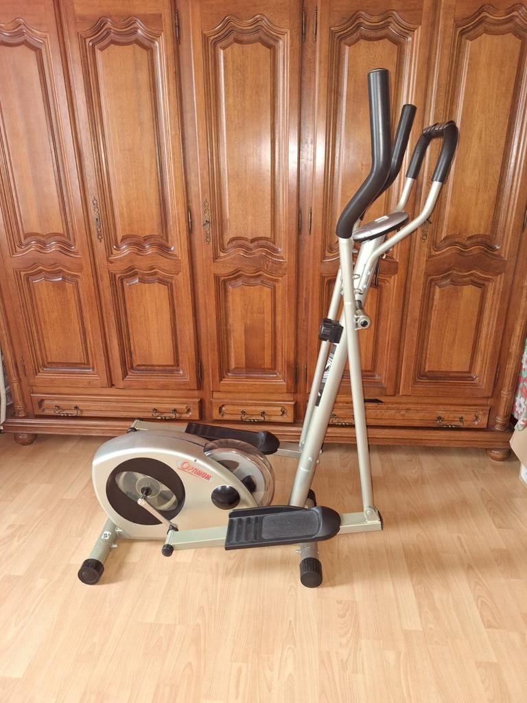 Vélo elliptique,optimum magnétique bike.couleur gris, Ophalen, Crosstrainer
