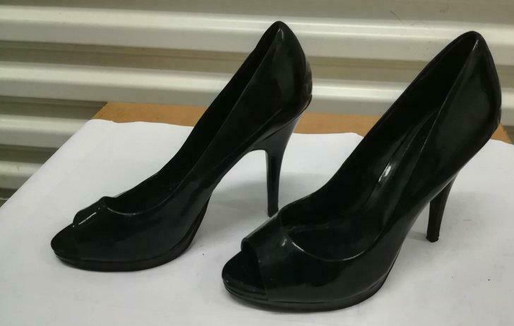 383A* ALDO sexy escarpins noirs laqués cuir high heels (39), Vêtements | Femmes, Porté, Noir, Escarpins