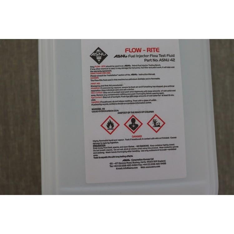 ASNU 42 Asnu Flow - Liquide de test pour injecteur Rite 5 L, Autos : Divers, Outils de voiture, Neuf, Envoi