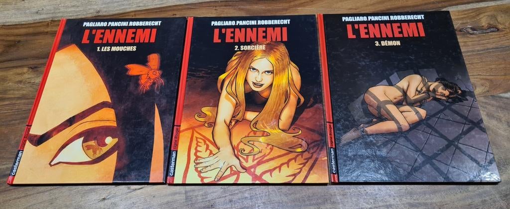 L'ennemi Casterman Ligne Rouge Hardcover, Verzenden