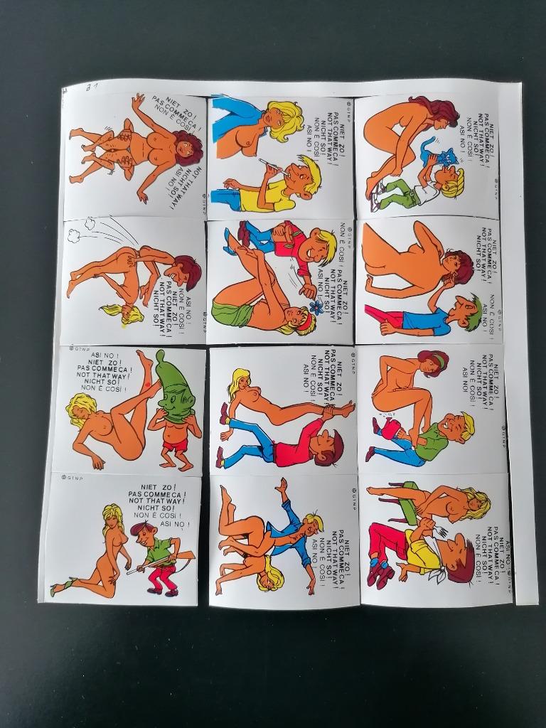 Vintage sticker set funny/Tirol 2 80s, Enlèvement ou Envoi, Neuf, Autres types