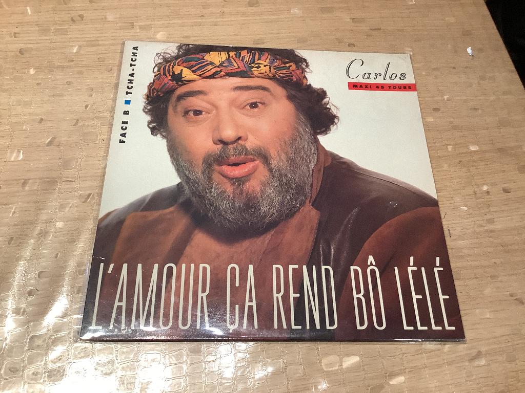 Maxi 45 tours vinyles de carlos, CD & DVD, Enlèvement, Utilisé, 12 pouces