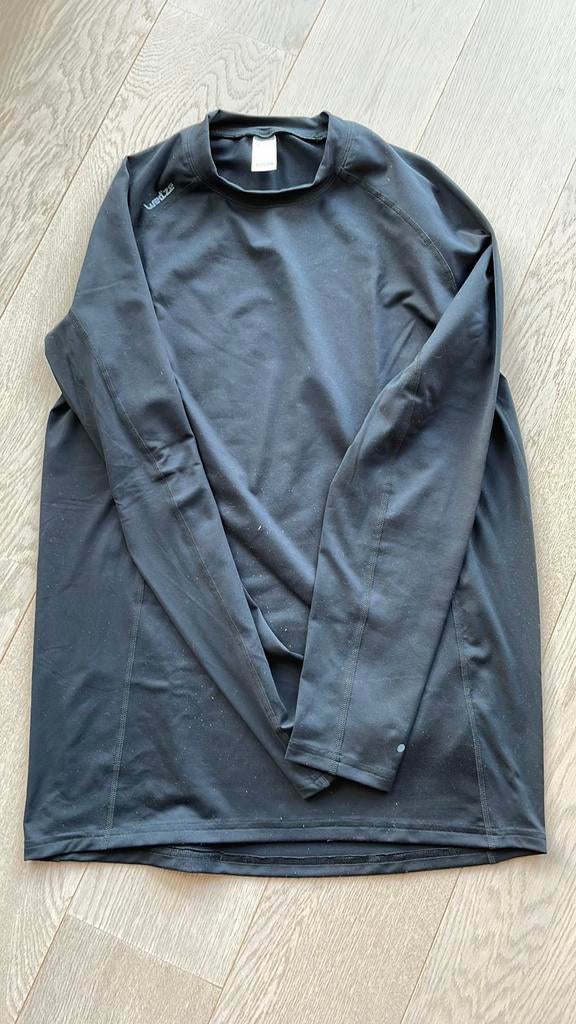 Skipull zwart, Decathlon,  large, Ophalen of Verzenden, Zo goed als nieuw, Ski, Kleding