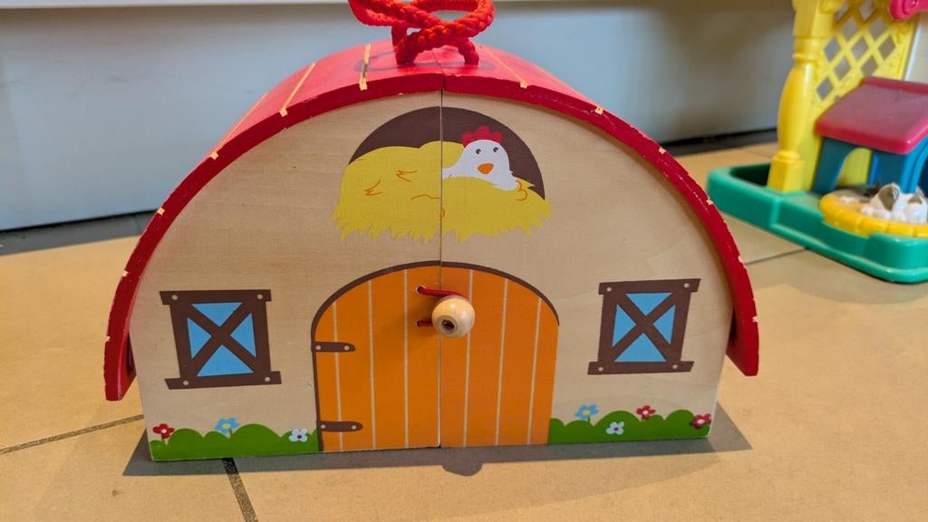 Speelgoed boederij, Kinderen en Baby's, Speelgoed | Houten speelgoed, Ophalen, Zo goed als nieuw