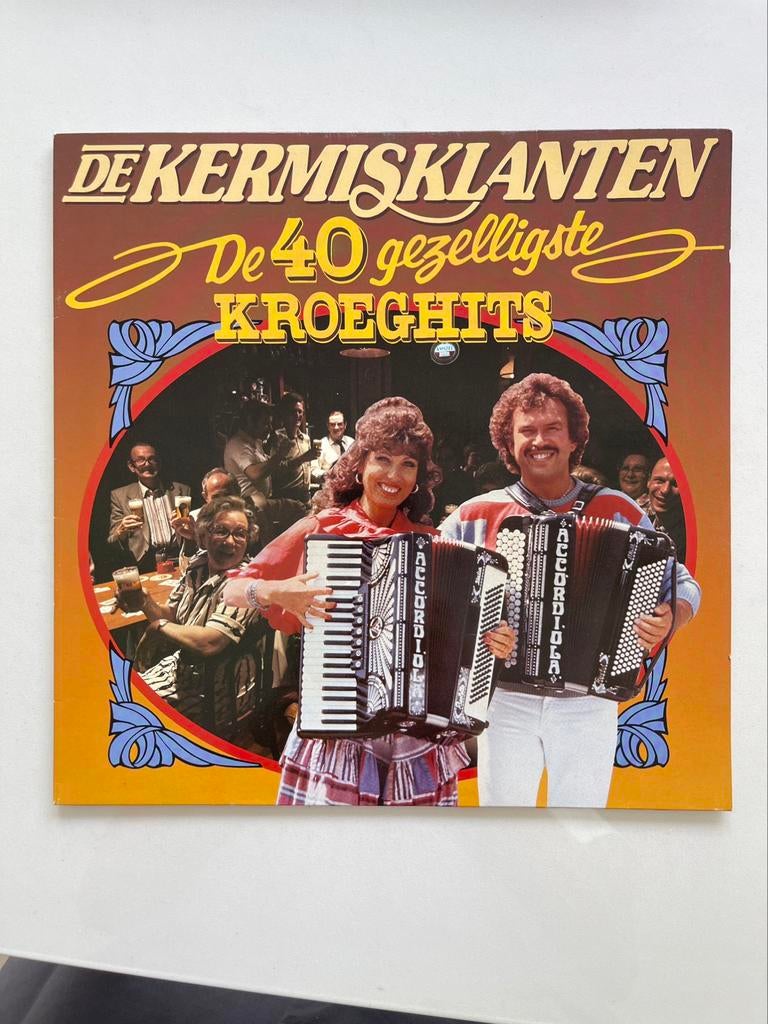De 40 gezelligste Kroeghits van de Kermisklanten  1983 Folk, CD & DVD, Vinyles | Néerlandophone, Comme neuf, Enlèvement ou Envoi