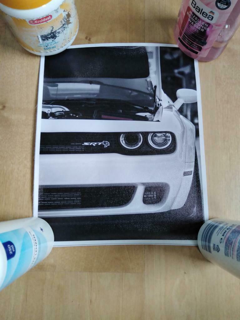 Canvas poster auto, Neuf, Moins de 50 cm, Enlèvement ou Envoi, Photo ou Poster