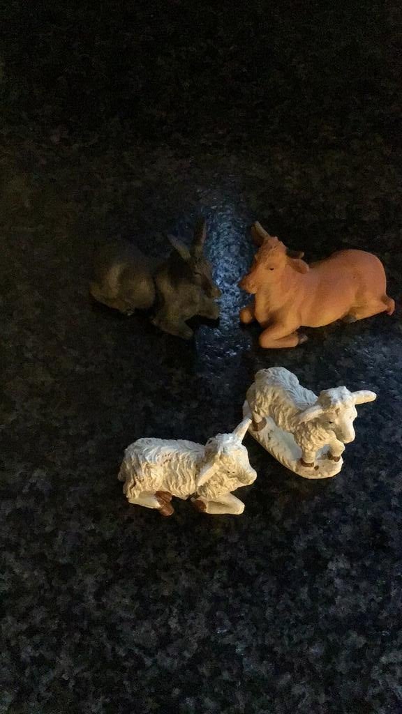 Dieren kerststal, Diversen, Kerst, Ophalen of Verzenden, Zo goed als nieuw