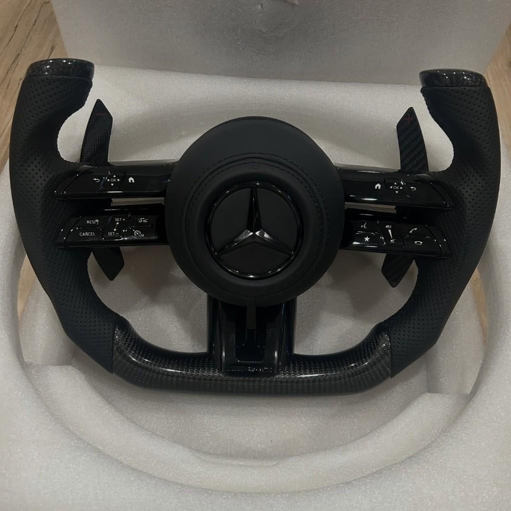 Mercedes dragonfly Yoke stuur compleet carbon UNIEK AMG, Ophalen of Verzenden, Nieuw, Mercedes-Benz