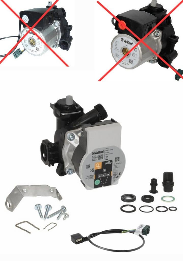 Pompe haut rendement + câble Vaillant atmoTEC Pro/turboTEC P, Enlèvement ou Envoi, Neuf