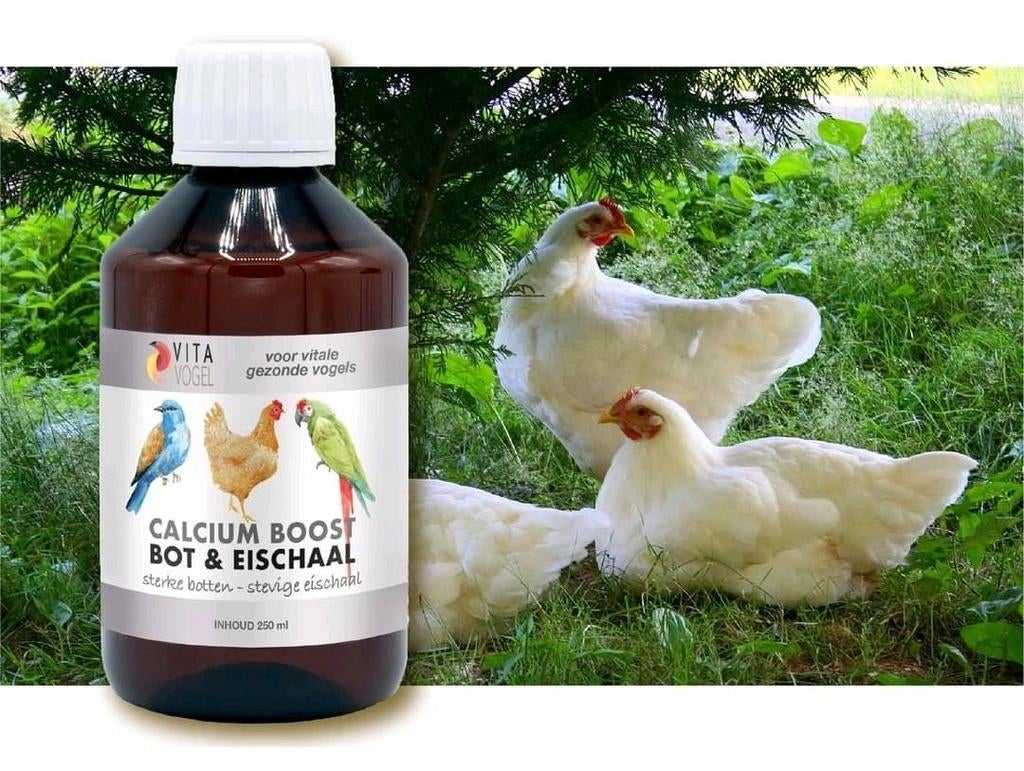 Calcium Boost Bot en Eischaal 250ml Vita Vogel, Ophalen