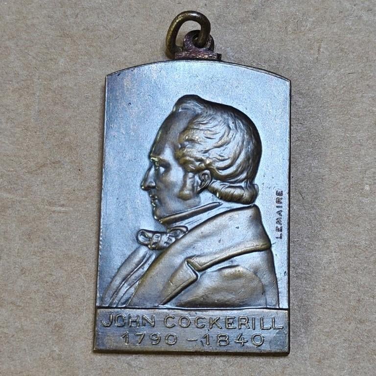 Médaille de bronze John Cockerill Lemaire Devreese, Enlèvement ou Envoi, Bronze
