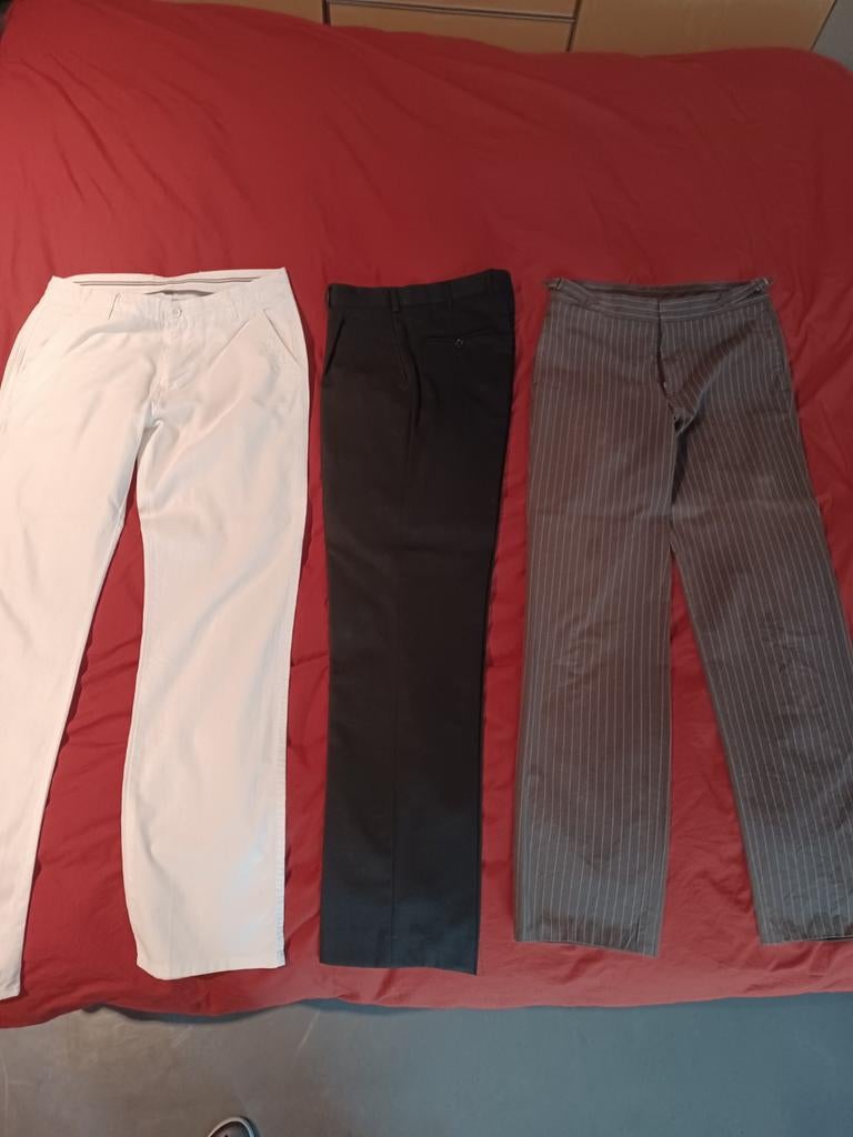 Broeken Wit-Zwart-Bruin 5 euro/stuk, Ophalen of Verzenden