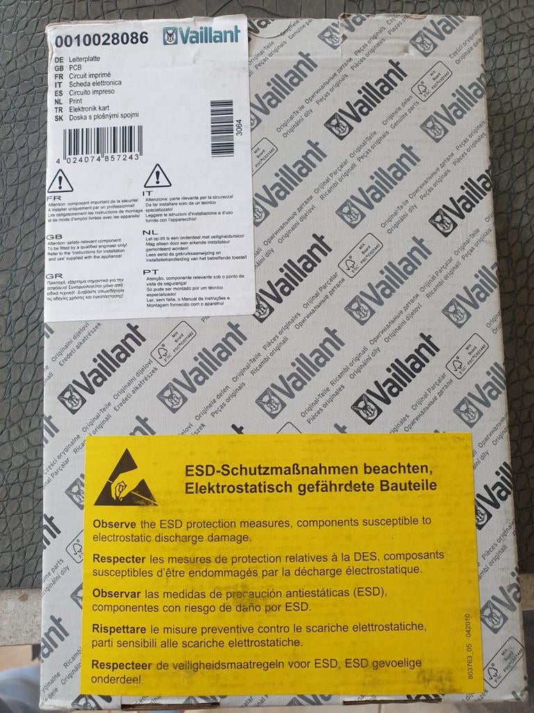 Vaillant printplaat 0010028086, Ophalen of Verzenden
