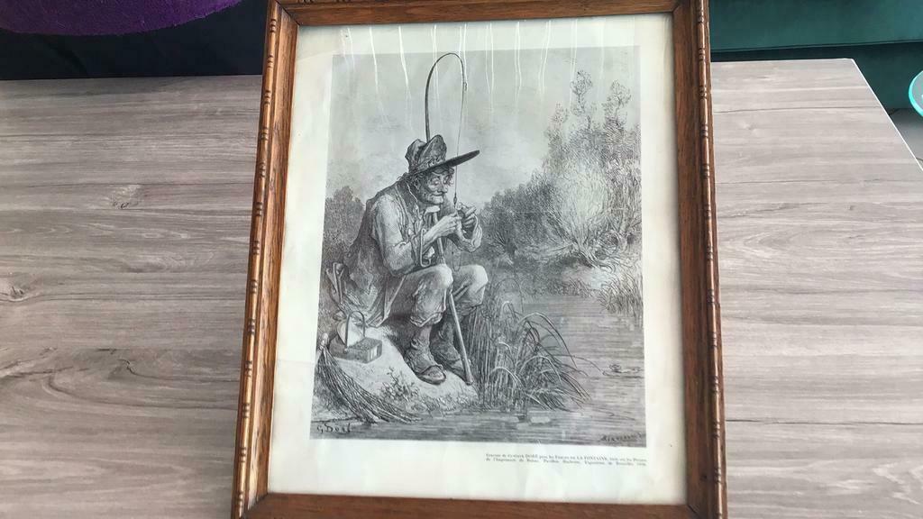 Foto gravure, Antiek en Kunst, Ophalen