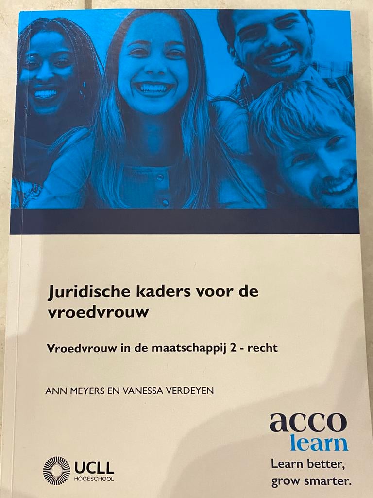 Juridische kaders voor de vroedvrouw, Livres, Livres d'étude & Cours, Utilisé, Enseignement supérieur professionnel, Enlèvement ou Envoi
