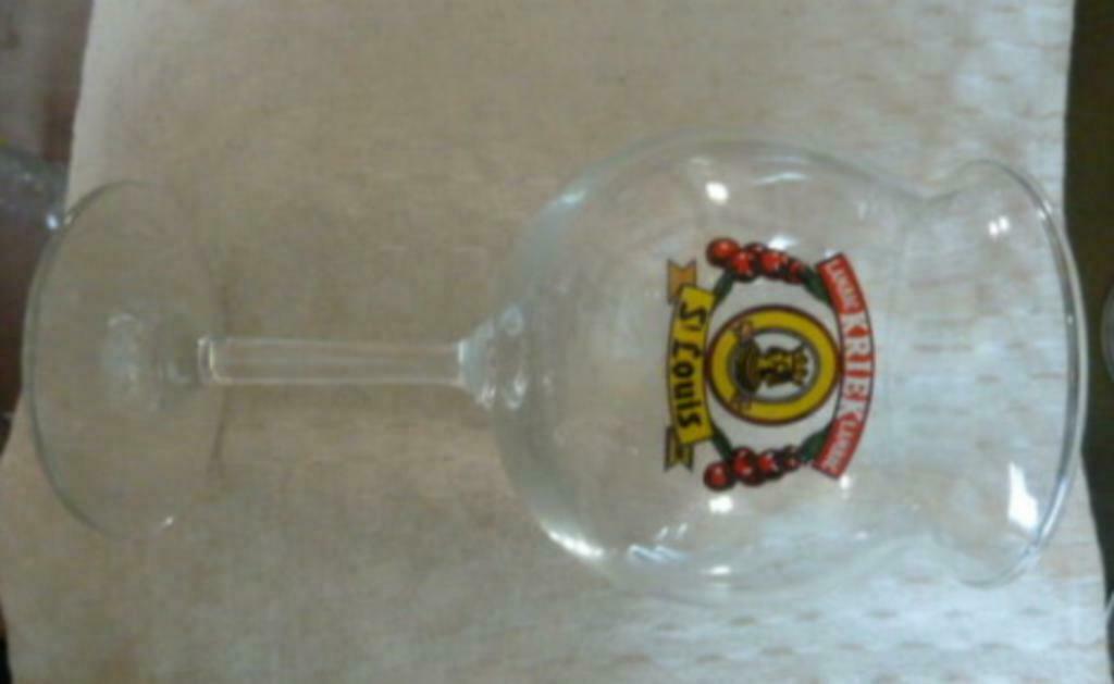 #G bier glas lambic kriek lambic ST LOUIS 25cl Honsebrouck, Enlèvement ou Envoi, Neuf, Verre à bière