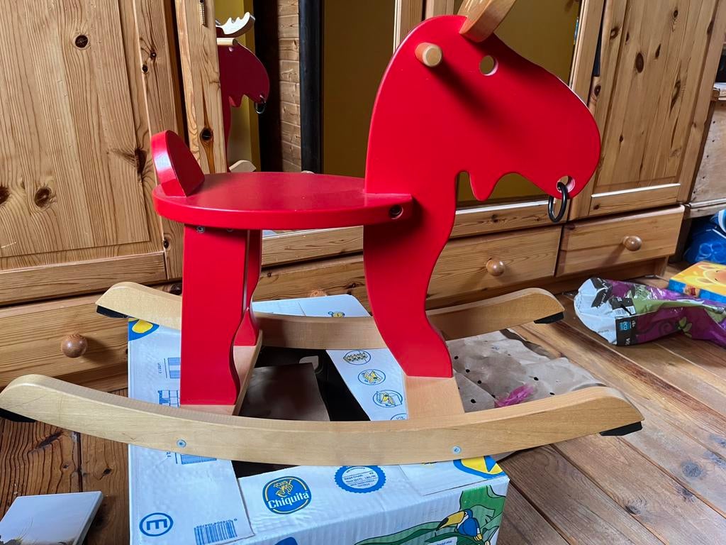 Schommelpaard IKEA, Ophalen, Zo goed als nieuw