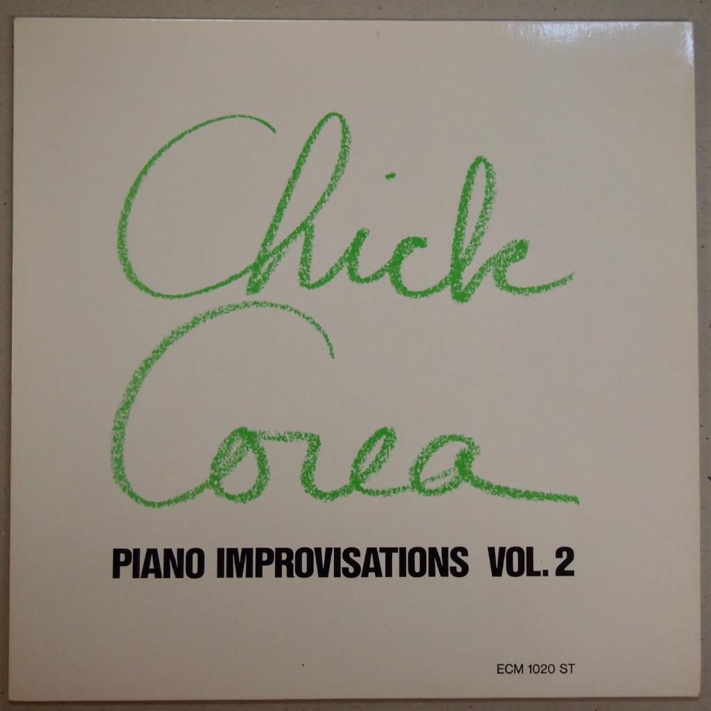 Chick Corea -  Piano Improvisations Vol.2, Cd's en Dvd's, Ophalen, Gebruikt, 12 inch