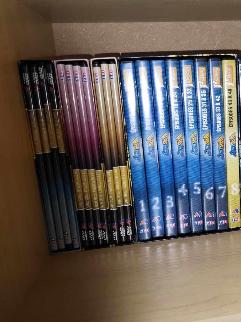 DVD set Saint Seiya, Cd's en Dvd's, Alle leeftijden, Ophalen of Verzenden, Zo goed als nieuw, Boxset