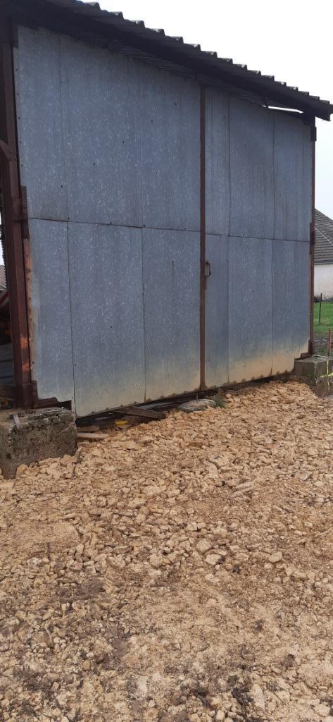 porte de hangar, Doe-het-zelf en Bouw, Ophalen of Verzenden, Gebruikt