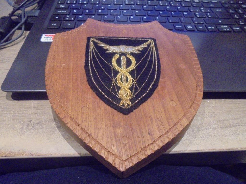 crest medische dienst, Enlèvement ou Envoi, Armée de terre, Emblème ou Badge
