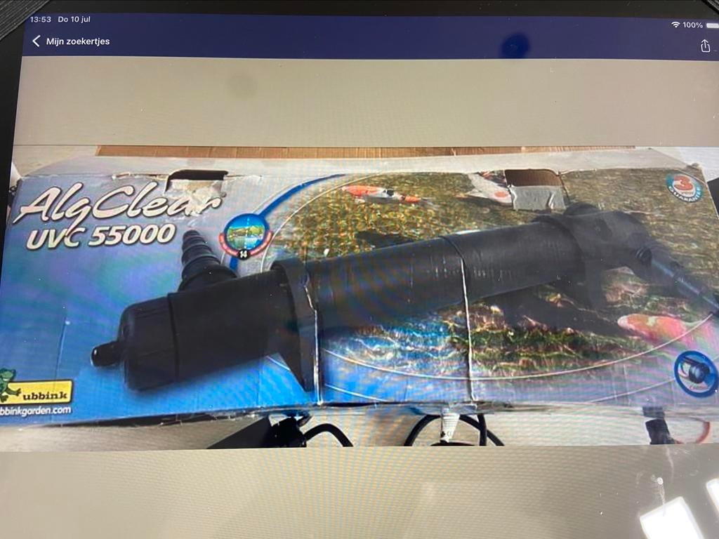 Ubbink  algclaer uvc 55000, Ophalen, Zo goed als nieuw