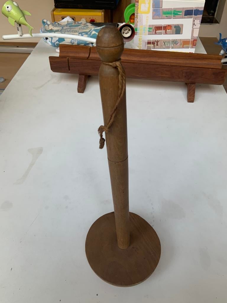 Vintage decoratieve pureestamper, Ophalen of Verzenden, Gebruikt