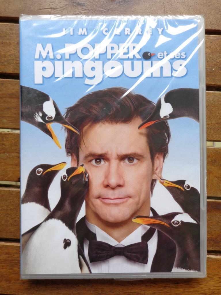 )))  Mr Popper et ses Pingouins  //  Jim Carrey  / Neuf  (((, Tous les âges, Enlèvement ou Envoi, Neuf, dans son emballage, Comédie d'action