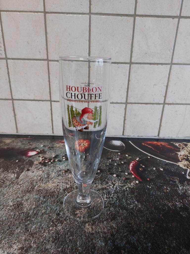 Verre à bière Houblon Chouffe, Enlèvement ou Envoi, Comme neuf, Verre ou Verres, Autres marques
