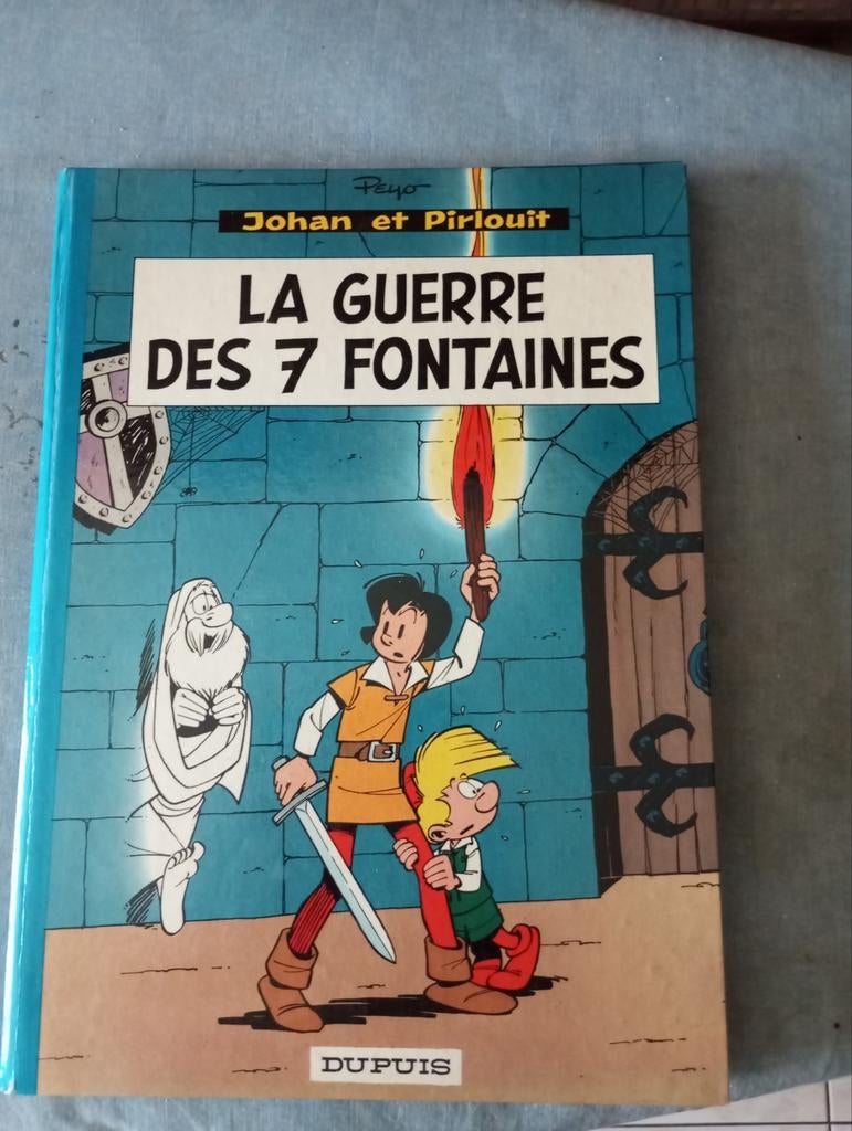 Johan et Pirlouit. La guerre des 7 fontaines, Livres, Enlèvement ou Envoi, Utilisé