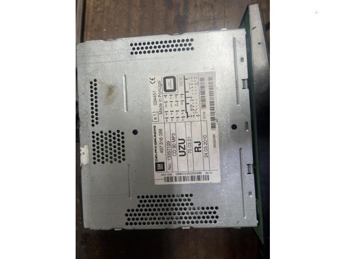 Radio CD Speler van een Opel Corsa, Auto-onderdelen, Gebruikt, -, -, Opel