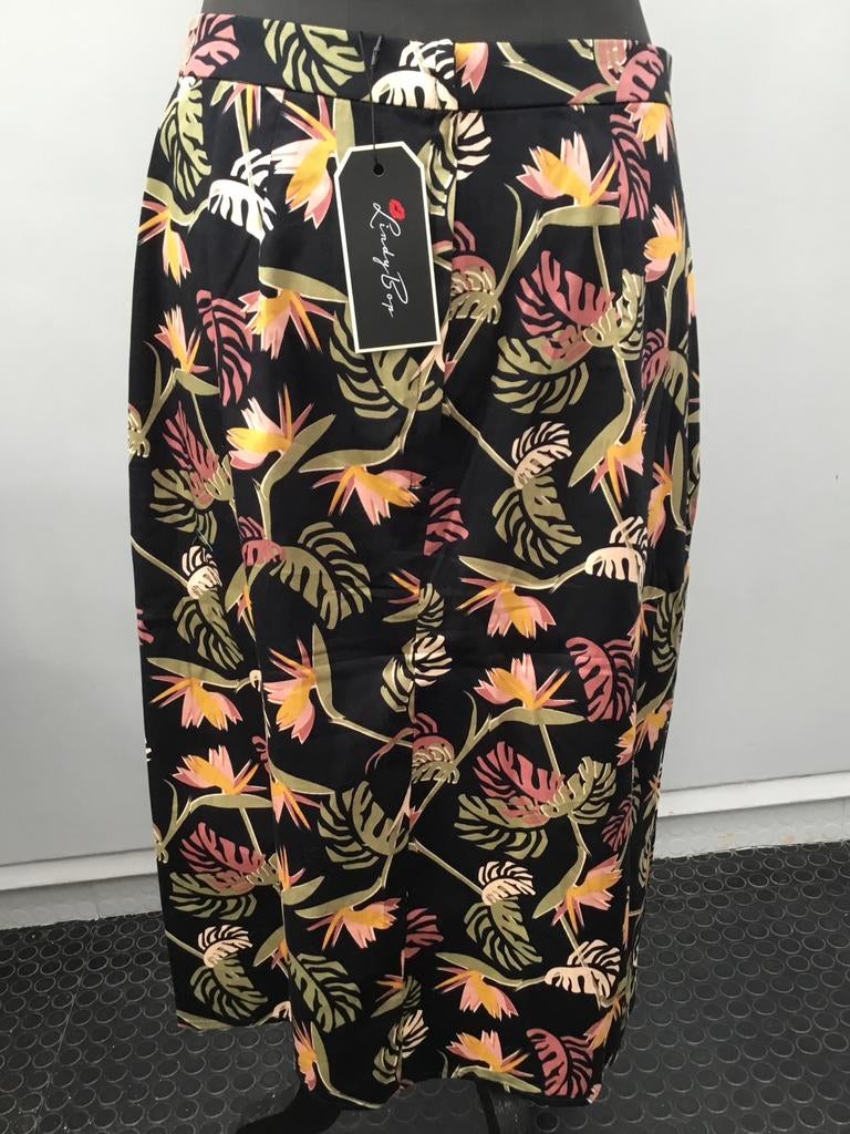 Lindy Bop rok Iris Paradise Palm sarong nieuw met etiket, Lindy Bop, Ophalen of Verzenden, Nieuw
