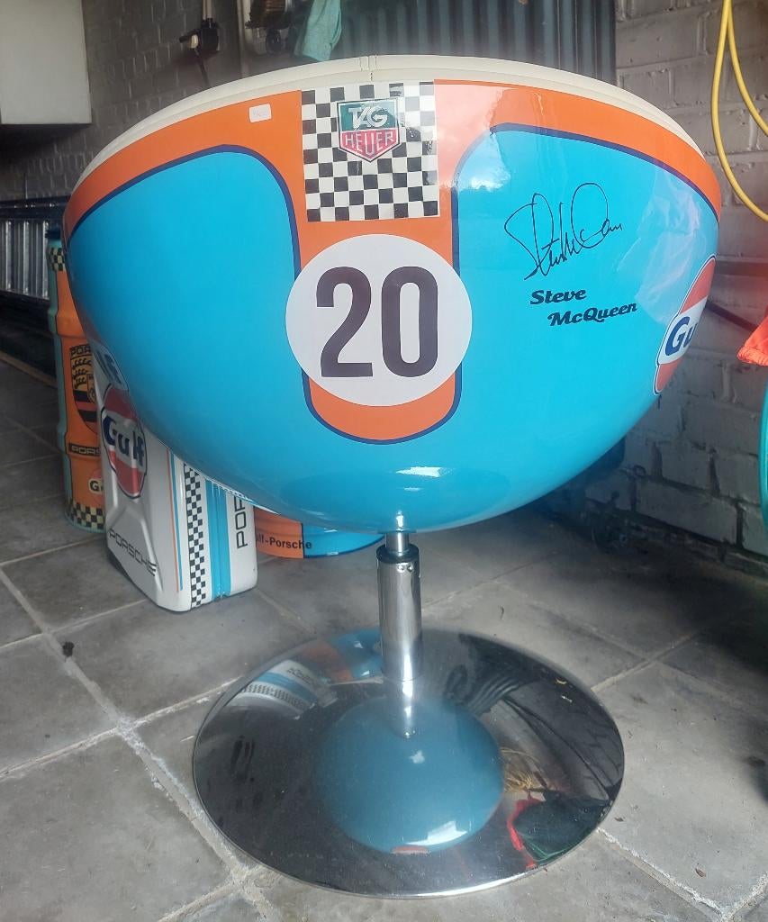 Mobilier Gulf/Porsche, Enlèvement