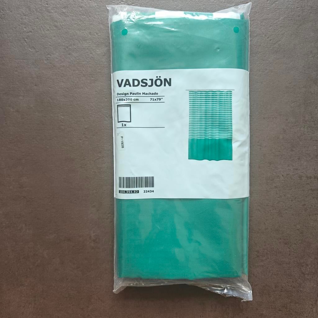 rideau de douche Ikea encore emballé vert, Enlèvement, Neuf, Vert