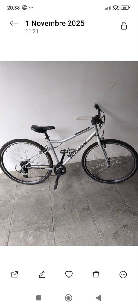 vélo Btwin, Vélos & Vélomoteurs, Autres marques, Moins de 10 vitesses, Comme neuf, Enlèvement