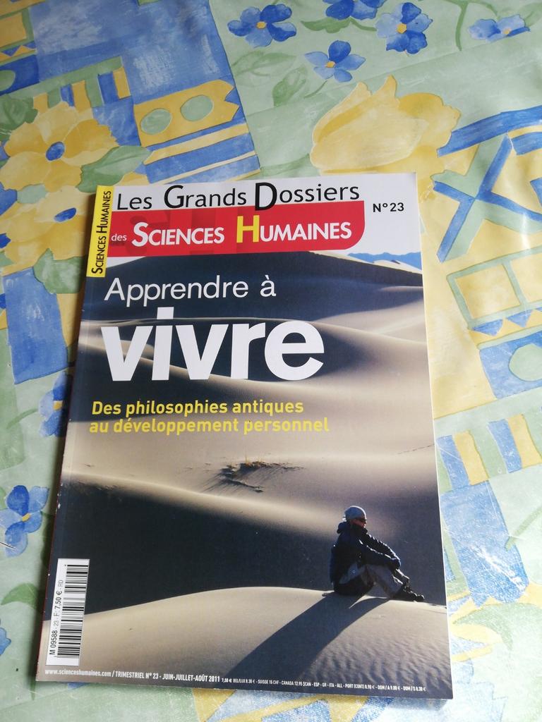 Sciences Humaines. Apprendre à vivre, Enlèvement ou Envoi, Comme neuf