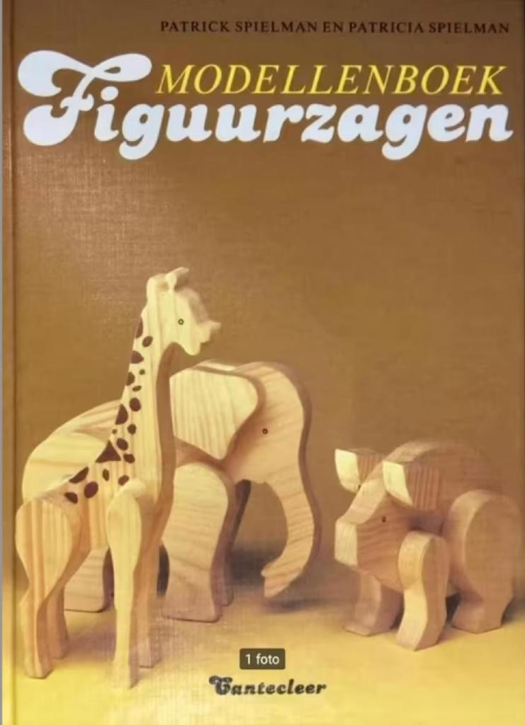 Figuurzagen modellenboek, Patrick Spielman, Boeken, Ophalen of Verzenden, Houtbewerking