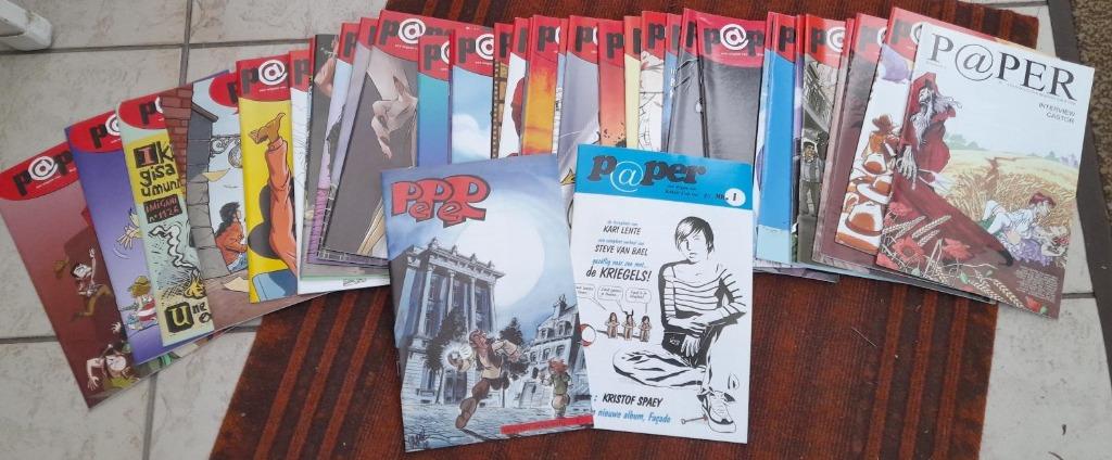 complete reeks van het strip weekblad peper =P@per,, Boeken, Stripverhalen, Meerdere stripboeken, Ophalen of Verzenden, Zo goed als nieuw