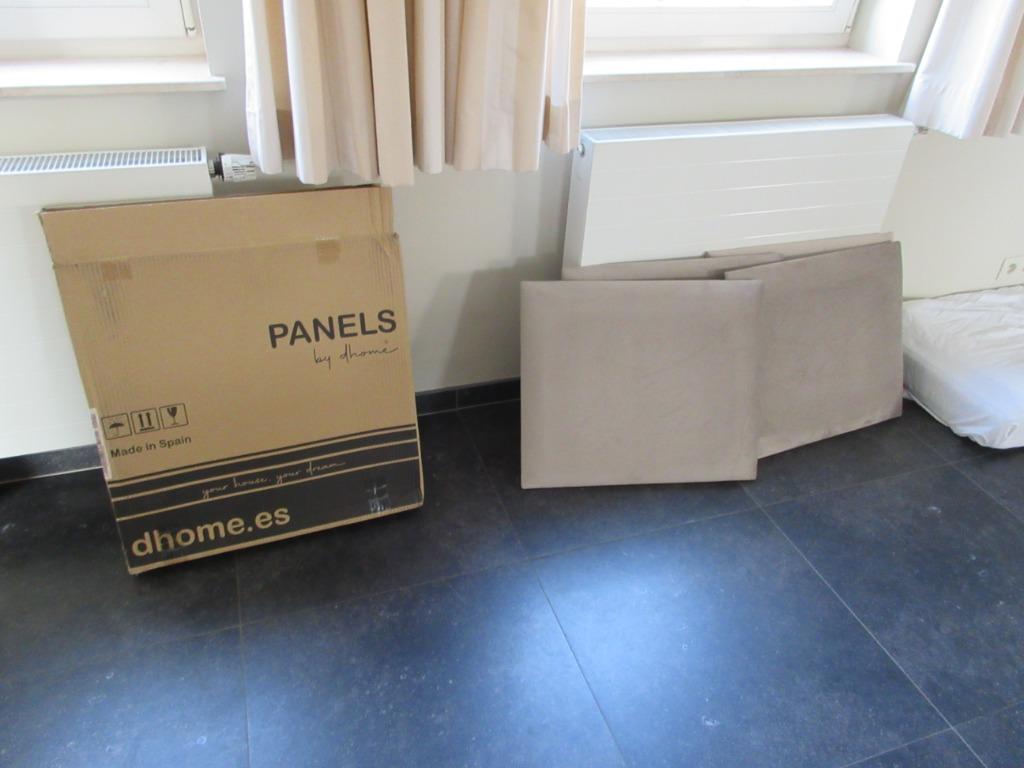 Panneaux acoustiques absorbants en velours PANELS by DHOME, Enlèvement