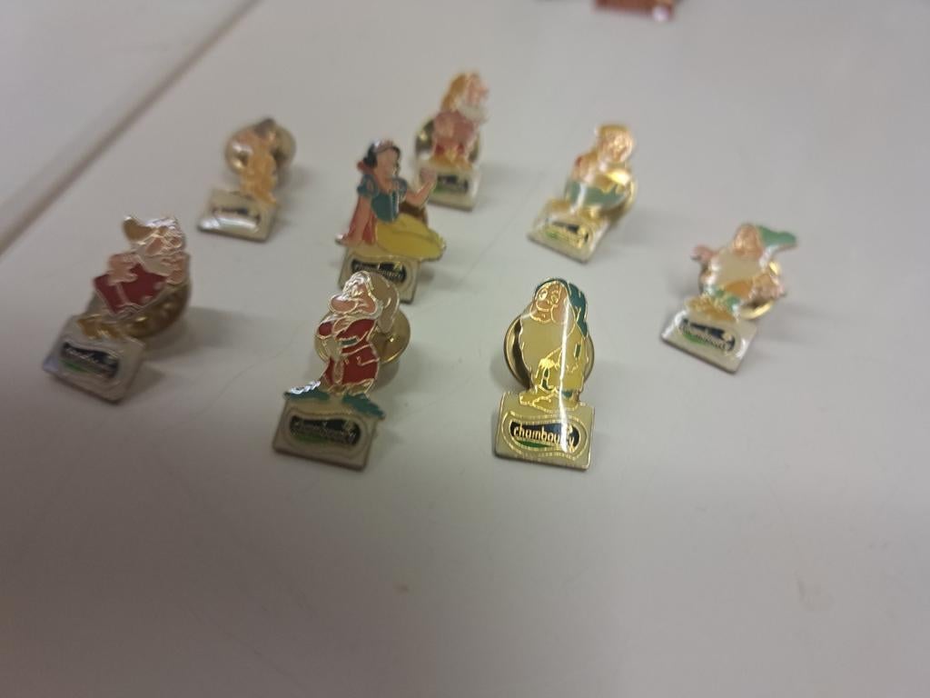 Épinglettes Walt Disney : Blanche-Neige et les 7 nains en in, Enlèvement ou Envoi, Comme neuf