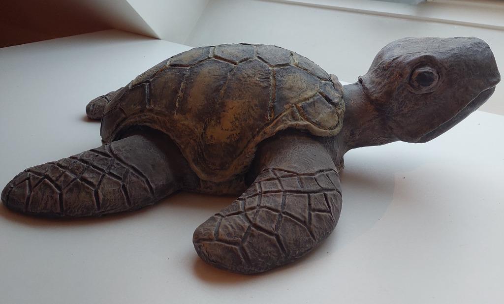 beeld schildpad, Ophalen of Verzenden, Zo goed als nieuw, Dier