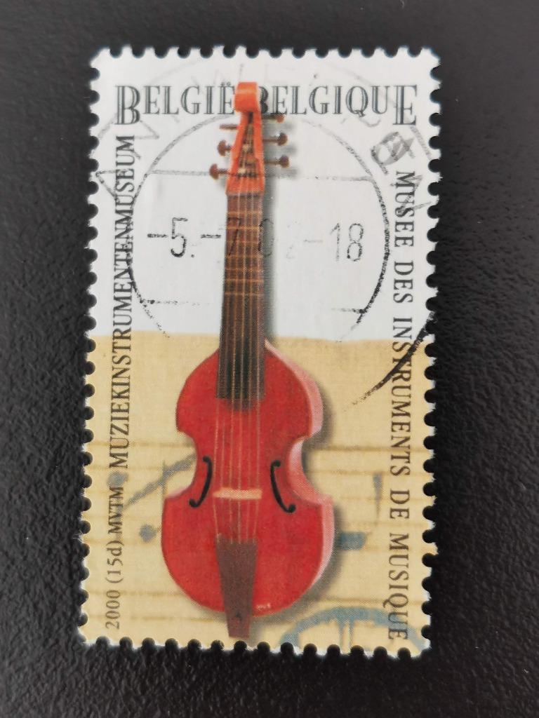 Belgique 2000 - instruments de musique - Dessus de viole, Enlèvement ou Envoi, Affranchi, Musique