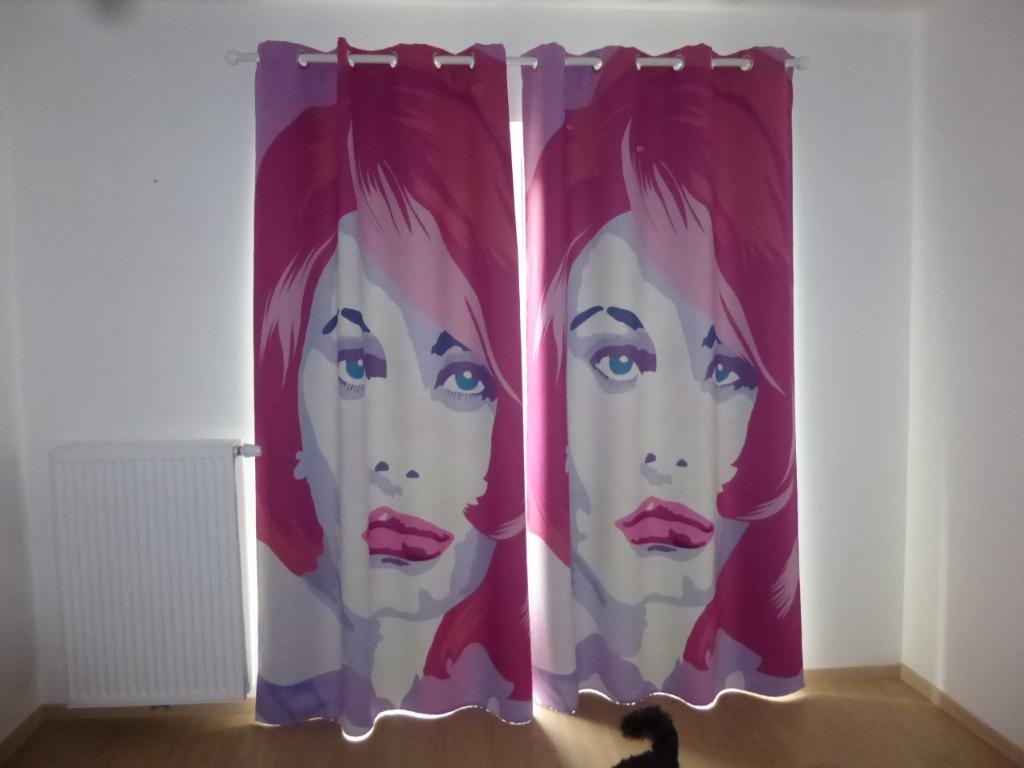tentures à motif femmes, Enlèvement ou Envoi, Comme neuf, 100 à 150 cm, 200 cm ou plus