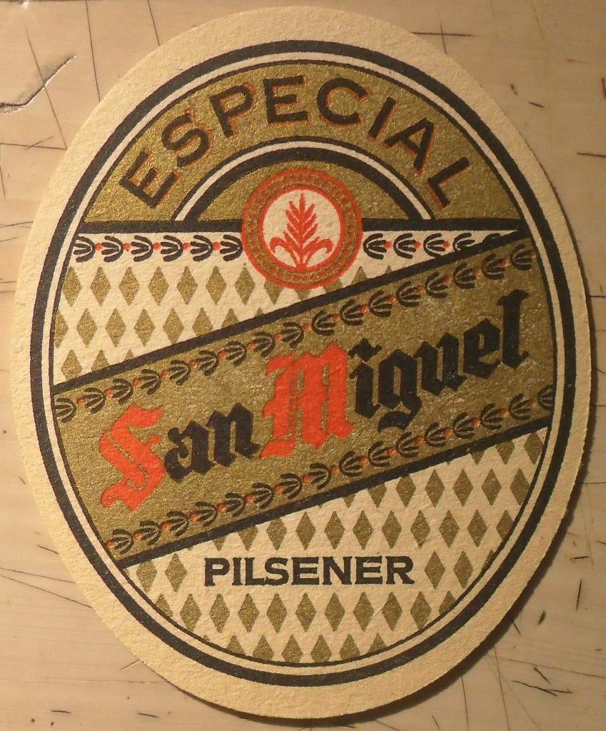 Sous-bock San Miguel Especial, Ophalen of Verzenden, Viltje(s)