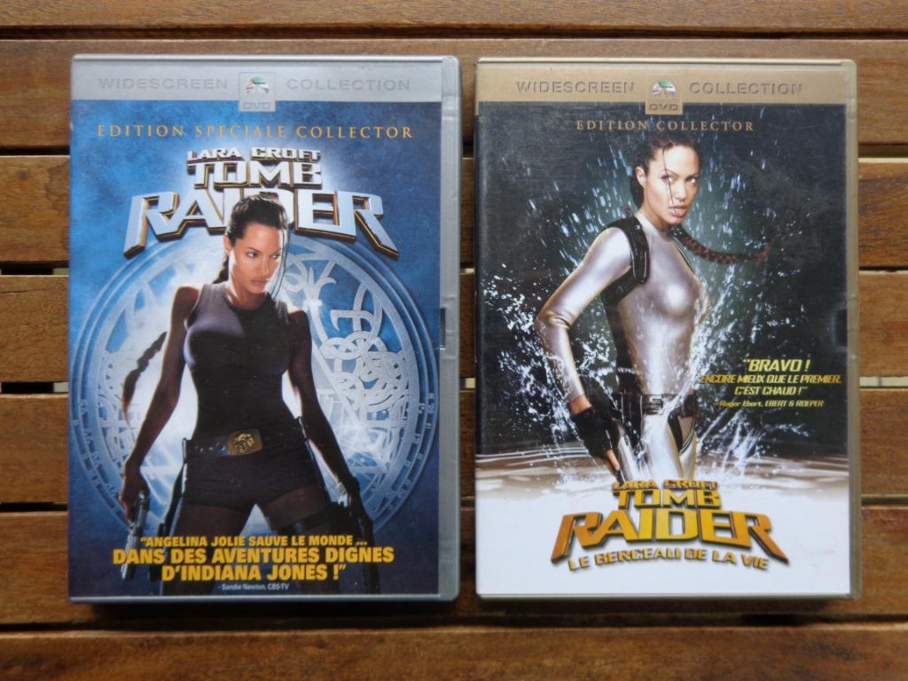 )))  Lara Croft : Tomb Raider 1 & 2  //  Angelina Jolie  (((, Tous les âges, Enlèvement ou Envoi, Comme neuf