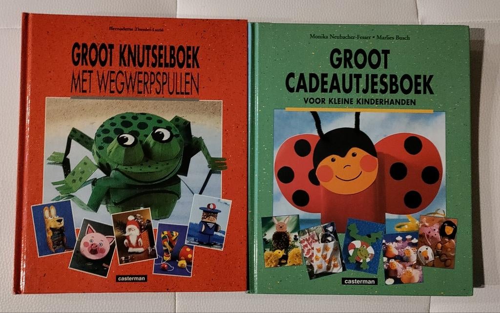 Groot knutselboek en Groot cadeautjesboek, Ophalen, Nieuw